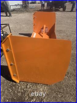 Wolverine 8' SNOW PUSHER / BOX- CAT SKID STEER QUICK ATTACH SP-15-84W