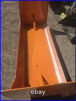 Wolverine 8' SNOW PUSHER / BOX- CAT SKID STEER QUICK ATTACH SP-15-84W