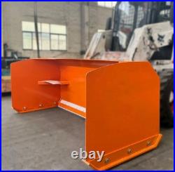 Wolverine 8' SNOW PUSHER / BOX- CAT SKID STEER QUICK ATTACH SP-15-84W